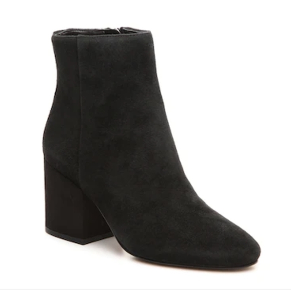 Sam Edelman Womens Taye Suede Leather Heels Shoes Boots sz 9.5M - Picture 1 of 15